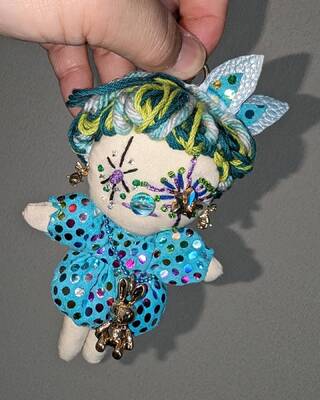 ミニチュア＊小さなオオカミ＊モールアート